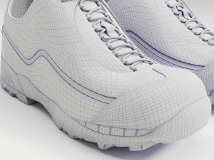 Sneakers Katharina ROA Green 3D 모델