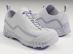 Sneakers Katharina ROA Green 3D 모델