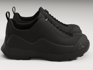 Sneakers Katharina ROA Black 3D Model