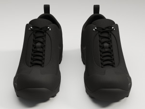 Sneakers Katharina ROA Black 3D Model