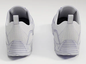 Sneakers Katharina ROA Black 3D Model