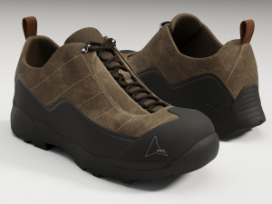 Sneakers Katharina ROA Brown 3D 모델