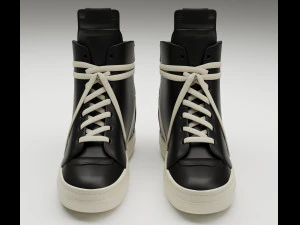 Sneakers Rick Owens Geobasket Converse Collection 3D Model