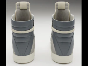 Sneakers Rick Owens Geobasket Converse Collection 3D Model