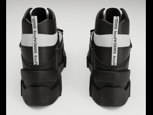 Sneakers Swear Black 3D Модель