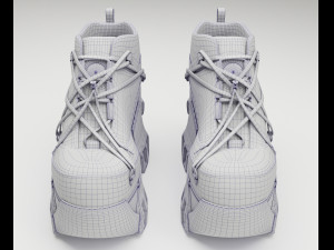Sneakers Swear Black 3D Модель