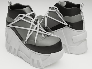 Sneakers Swear 3D 모델