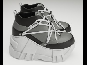 Sneakers Swear 3D मॉडल