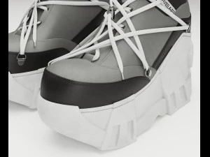 Sneakers Swear 3D Model