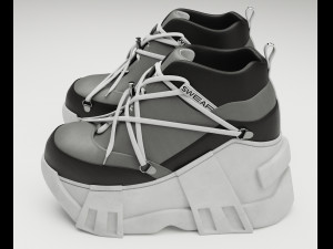 Sneakers Swear 3D मॉडल