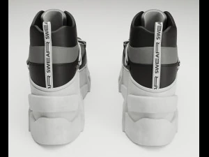 Sneakers Swear 3D Model