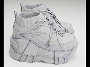 Sneakers Swear 3D मॉडल