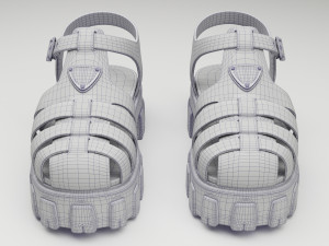 Sandals Prada 3D Model