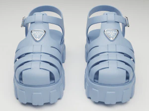 Sandali Prada Blu Modello 3D