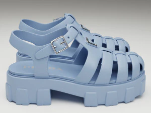 Sandali Prada Blu Modello 3D