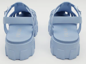 Sandali Prada Blu Modello 3D