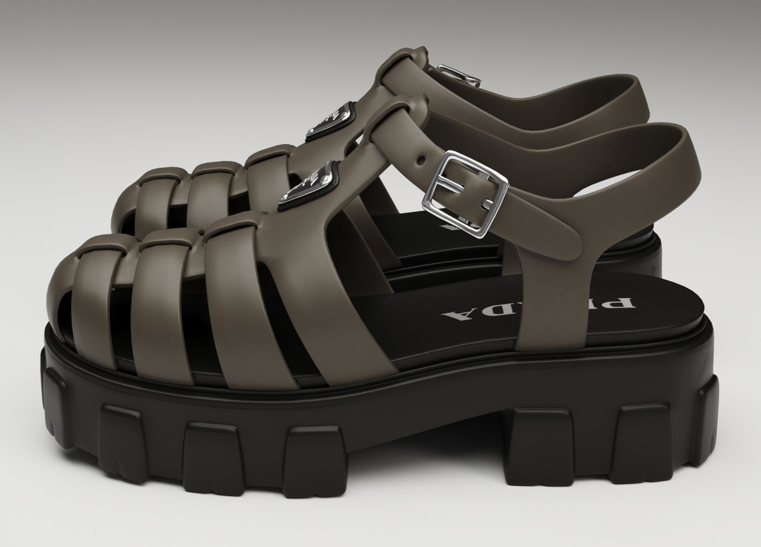 Prada gladiator sandals discount