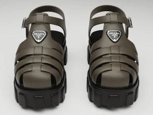 Sandals Prada Brown 3D Model