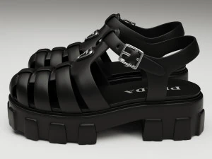 Sandals Prada on platform collection 3D Model