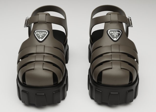 Prada jelly outlet sandals