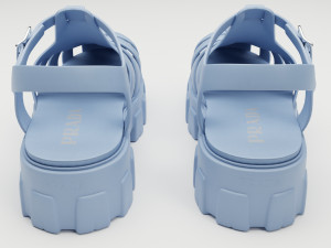Prada jelly sandals cheap