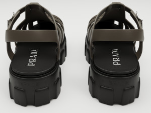 Sandals Prada on platform collection 3Dモデル