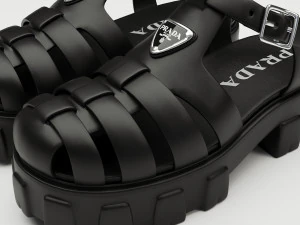 Sandals Prada on platform collection 3D Model
