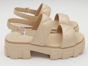 Sandals Prada Quilted 3D Model
