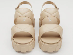 Sandals Prada Quilted 3D Model