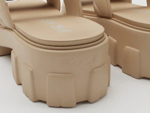 Sandals Prada Quilted 3D Model
