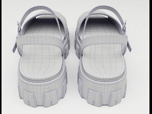 Monolith Platform Sandals Prada 3D 模型