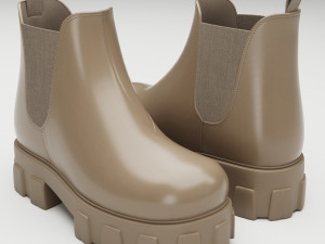 Boots Chelsea Prada 3D 모델