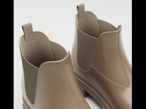 Boots Chelsea Prada 3D Model