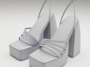 Heels prettylittlething 3Dモデル