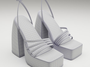 Heels prettylittlething 3Dモデル
