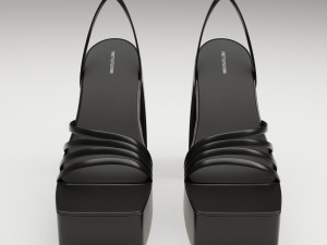 Heels prettylittlething collection set 3D Модель