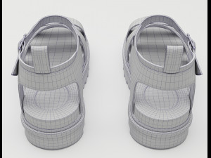 Blaire Hydro Leather Strap Sandals Dr Martens Model 3D