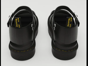 Strap Sandals Dr Martens Black 3D Model