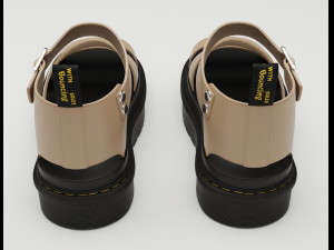 Strap Sandals Dr Martens 3Dモデル