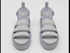 Strap Sandals Dr Martens 3Dモデル