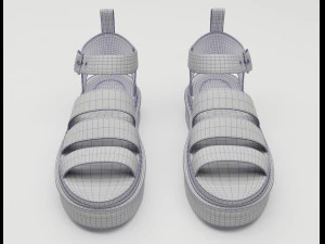 Strap Sandals Dr Martens 3D Model