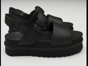 Collection set of sandals Dr Martens 3D 모델