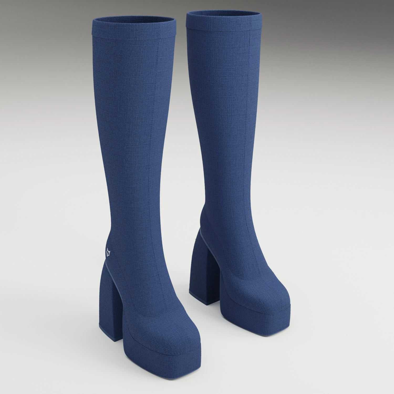 Naked Wolfe cloth Boots 3D Model .c4d .max .obj .3ds .fbx .stl .blend
