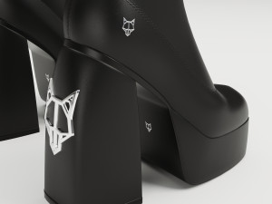 Collection set Naked Wolfe Boots 3D Model