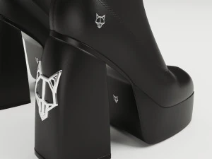 Collection set Naked Wolfe Boots 3D Model