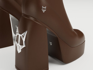 Collection set Naked Wolfe Boots 3D Model