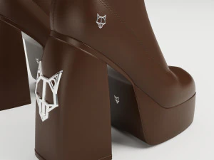 Collection set Naked Wolfe Boots 3D Model