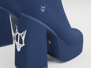 Collection set Naked Wolfe Boots 3D Model