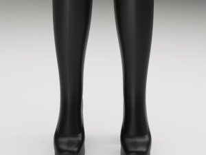 Collection set Naked Wolfe Boots 3D Model