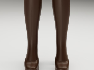 Collection set Naked Wolfe Boots 3D Model